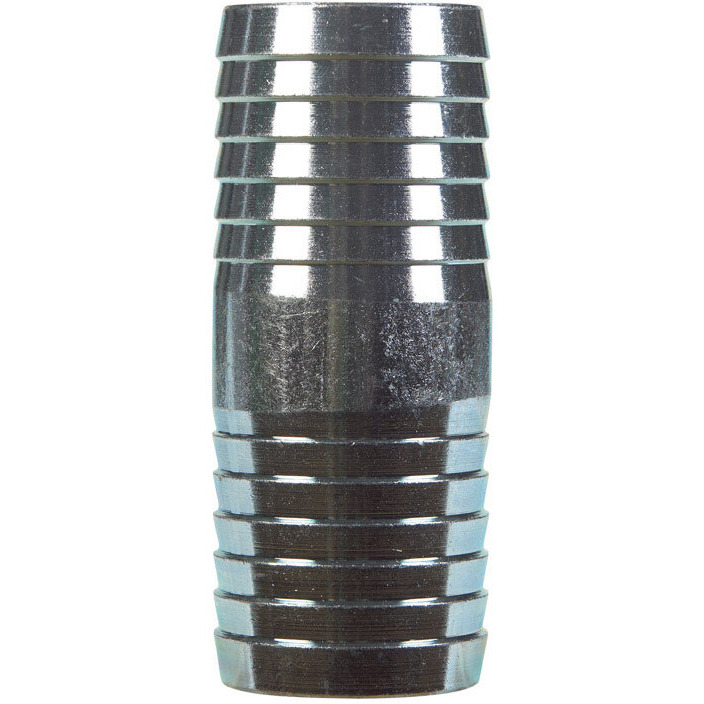 COUPLE GALV 1" BARBXBARB (Pack of 1)
