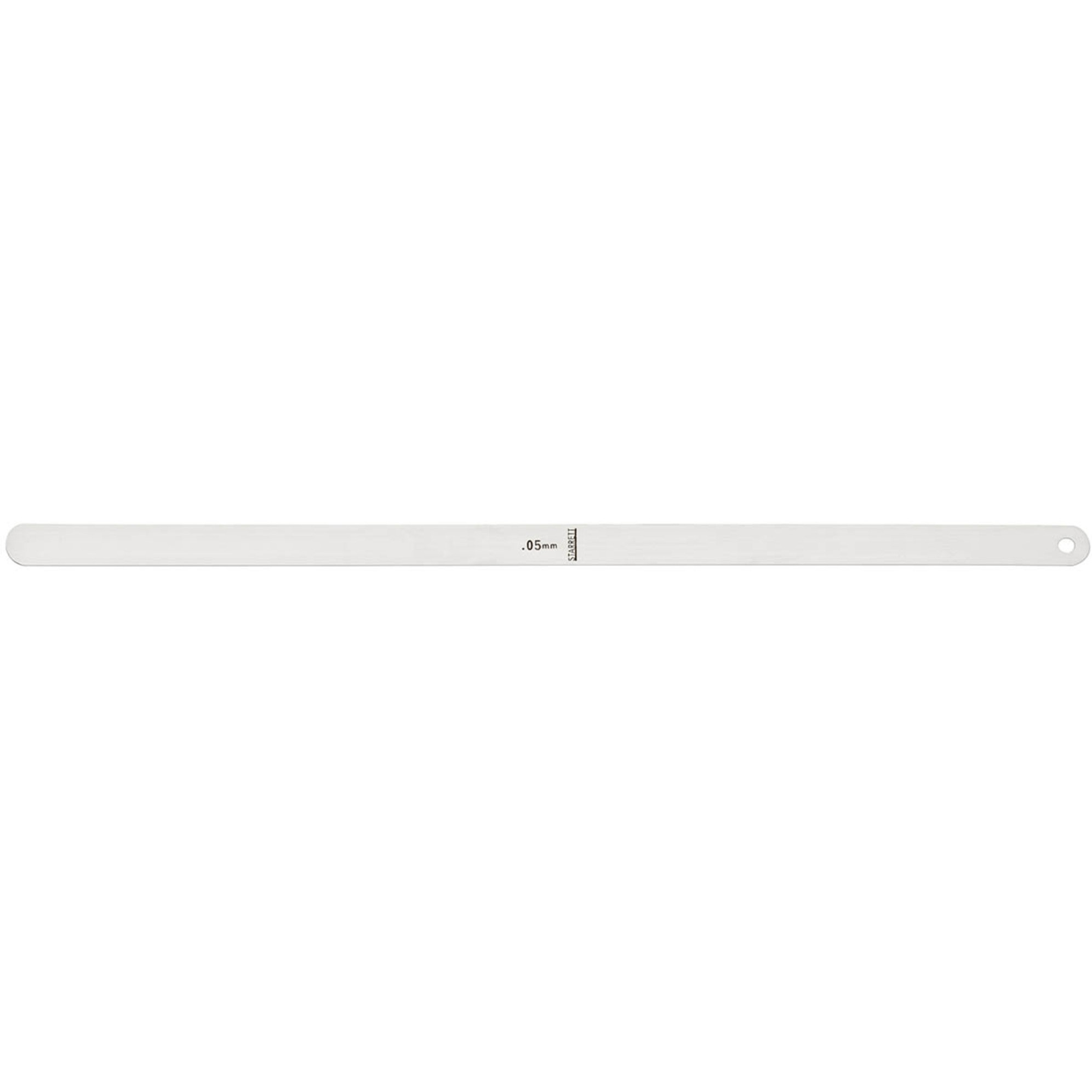 667M-5 Thickness Gage or Feeler Stock, .05mm Thick, 30cm Length.