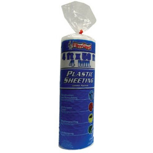FILM POLY CLR4MIL 4X50' (Pack of 1)