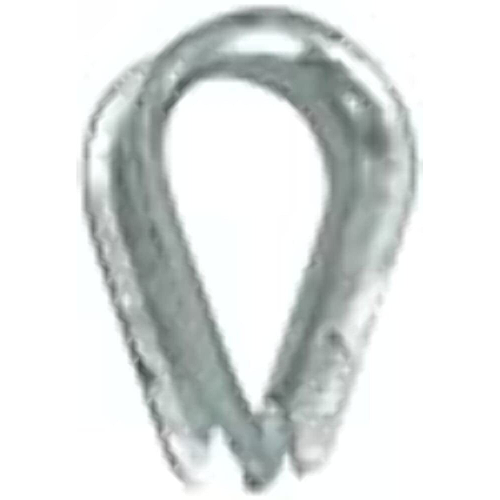 S.S. WIRE ROPE THIMBLE - 1/2'