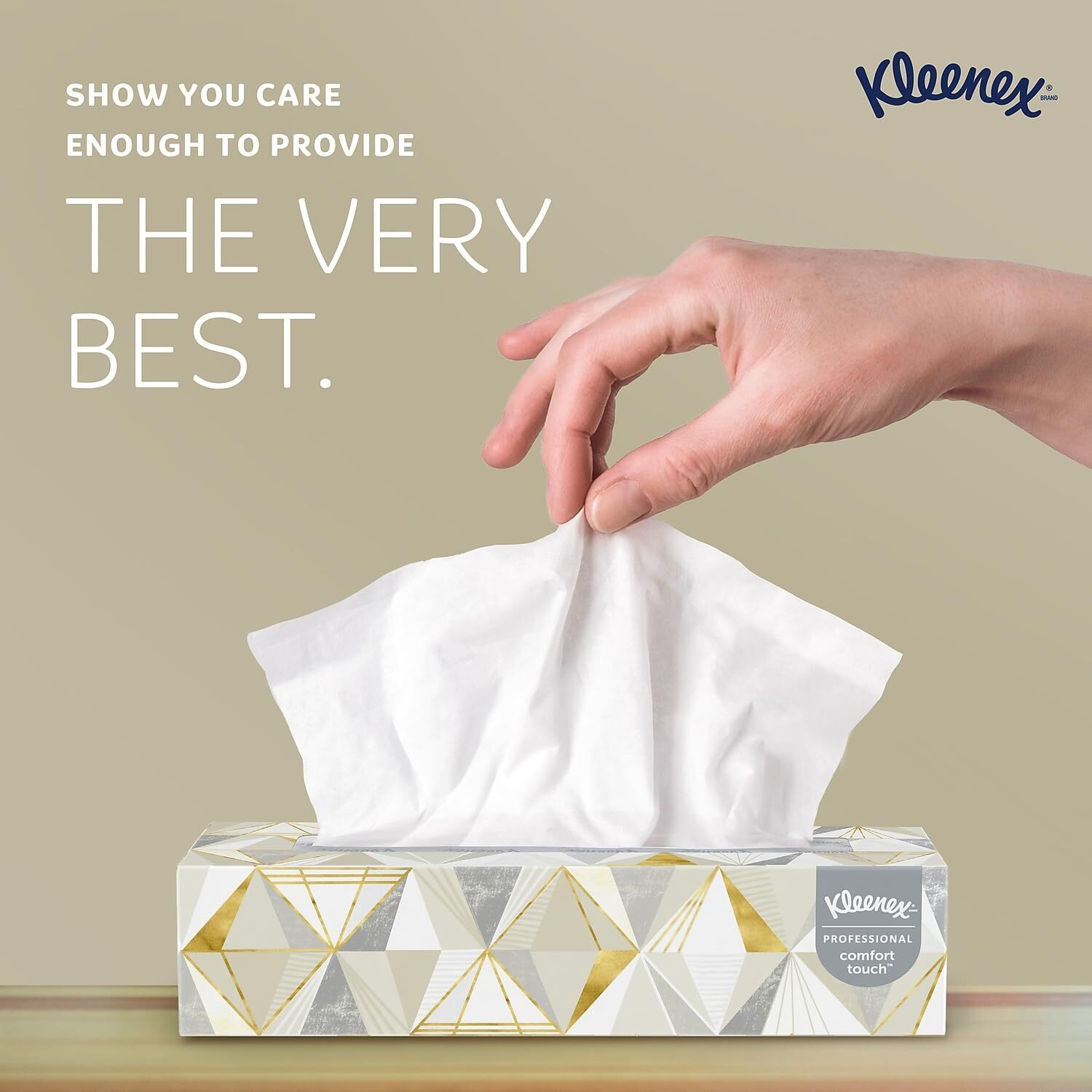 6018335 FACIAL TISSUE 125CT Kleenex Professional 125 ct Facial Tissue (Pack of 12)