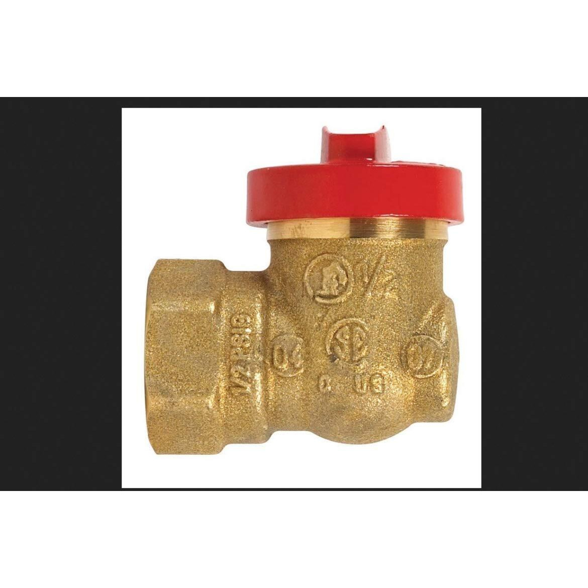 VALVE BALL GAS 3/8FL 1/2 (Pack of 1)