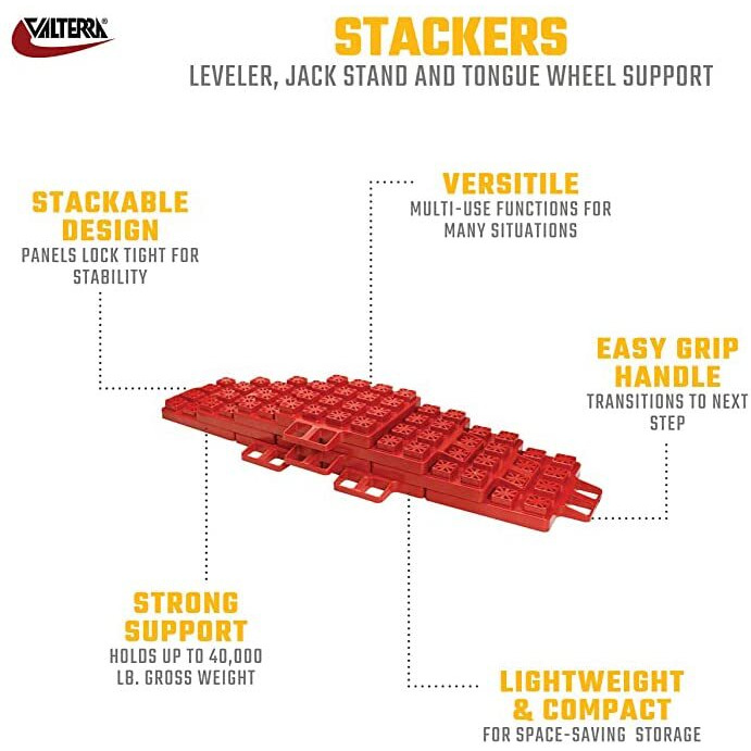 STACKERS JACK PADS 4/PK
