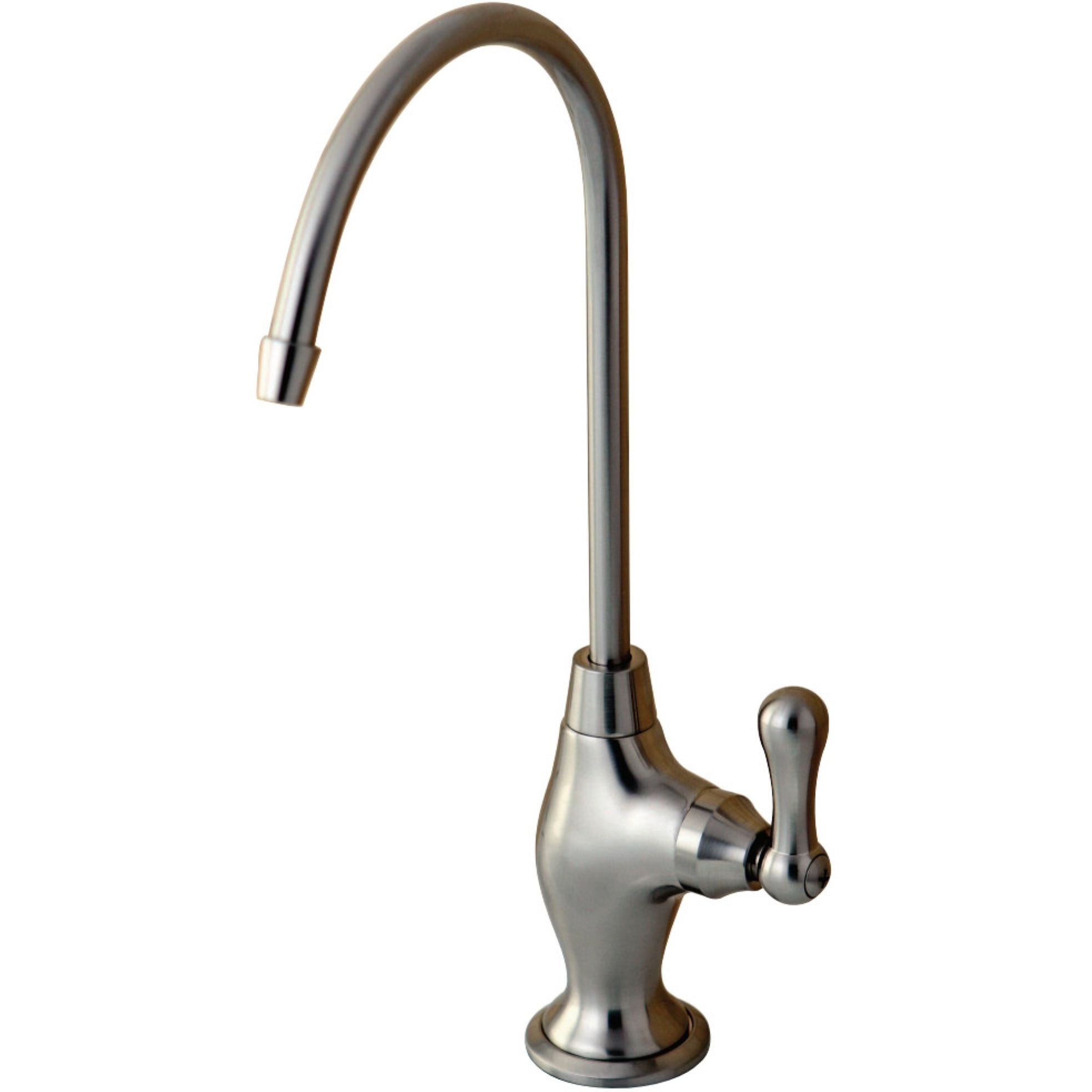 Kingston Brass KS3198AL Restoration Single Handle Water Filtration Faucet, Brushed Nickel