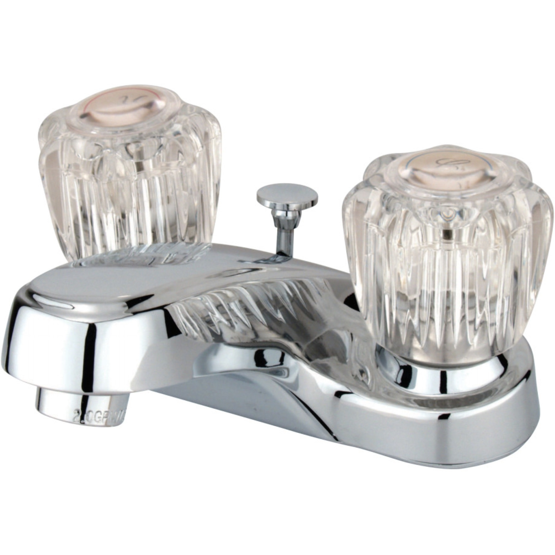 Kingston Brass KB161 4 in. Centerset Bathroom Faucet, Polished Chrome