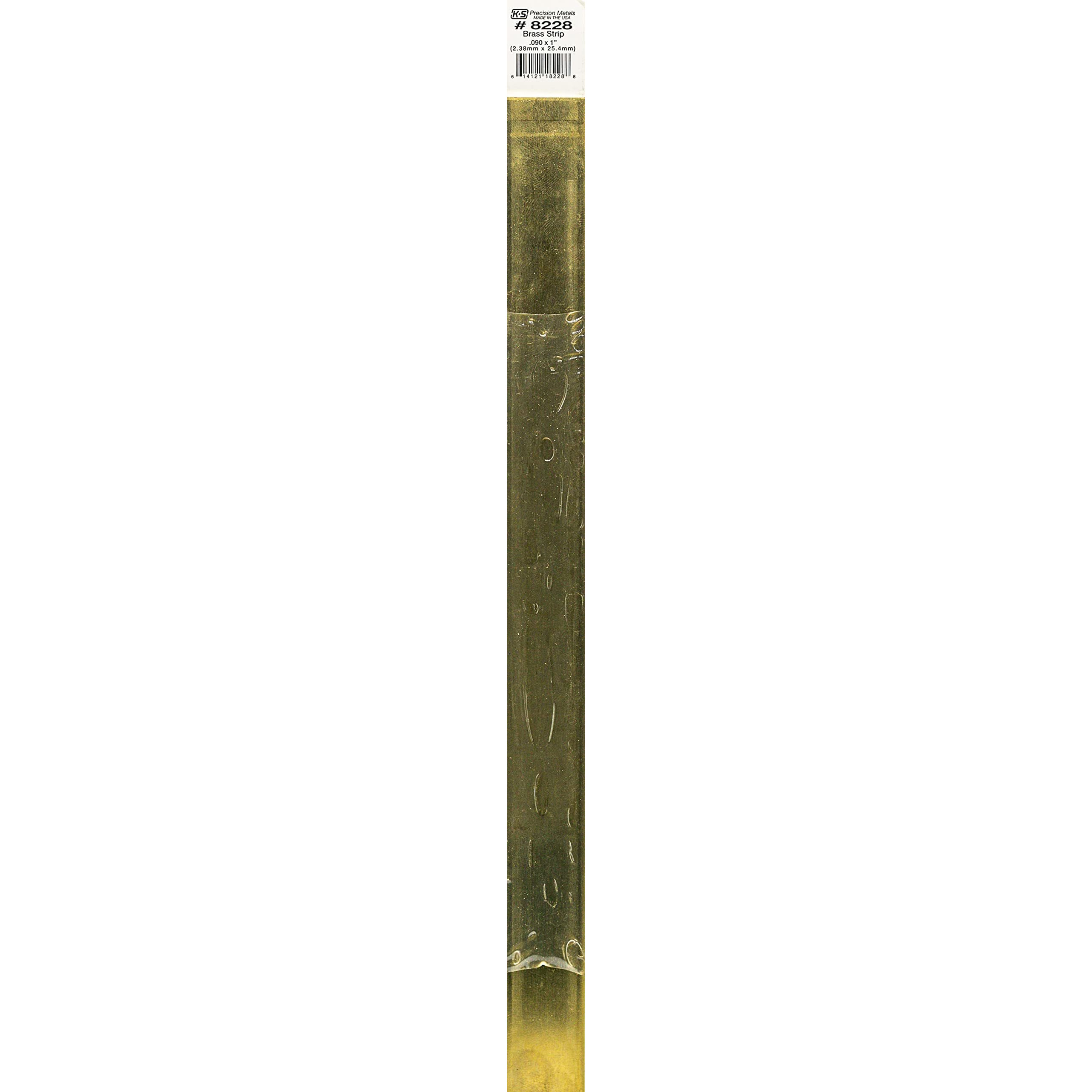 STRIP BRASS .093X1X12 (Pack of 1)