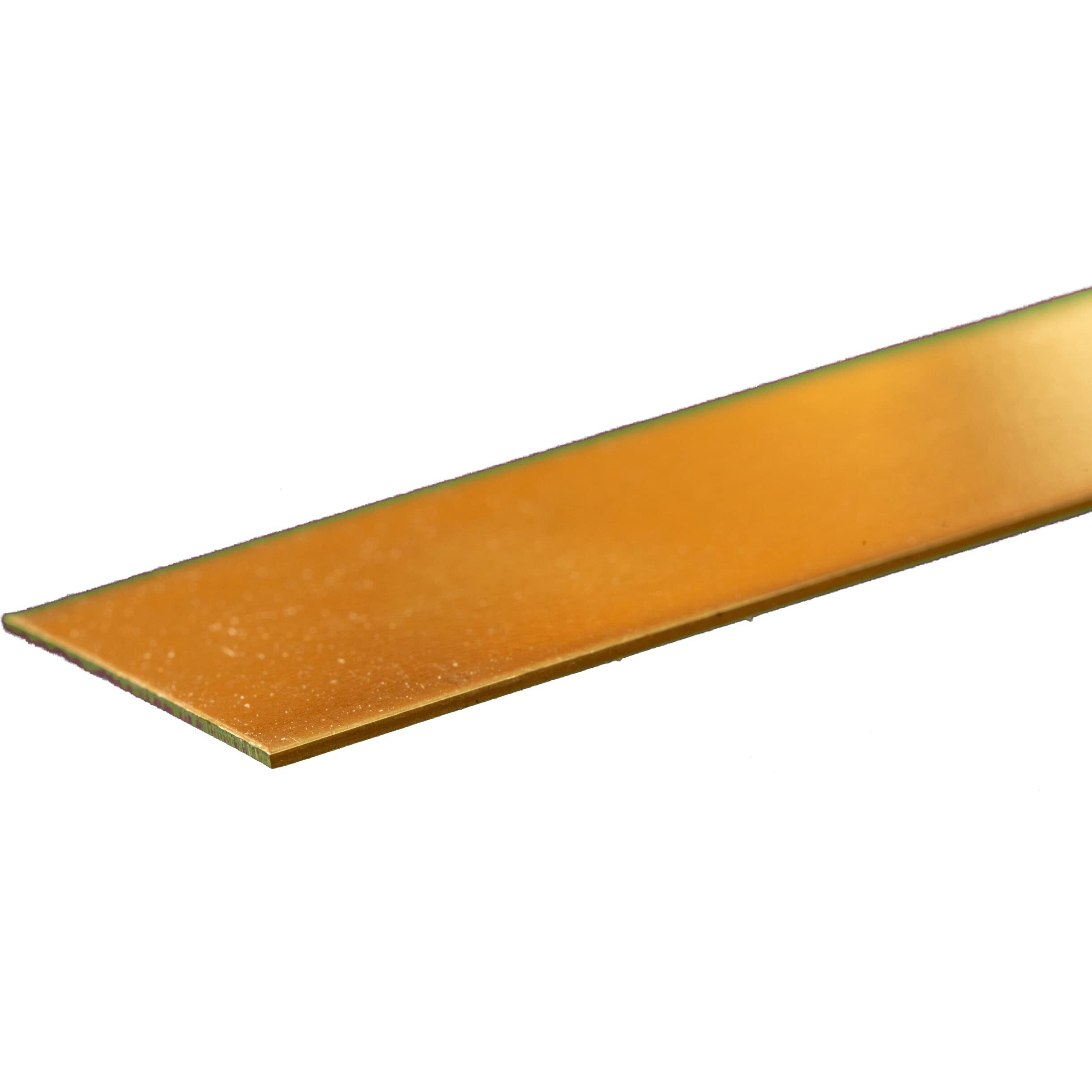 BRASS STRIP 12X.032X1" (Pack of 1)