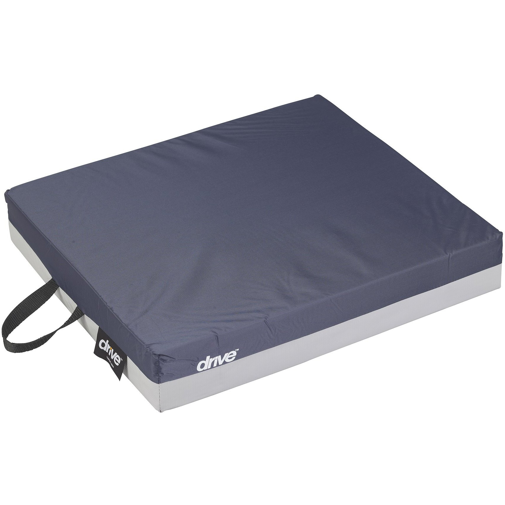 Drive Medical Gel &quotE" Skin Protection Wheelchair Seat Cushion, 18" x 16" x 3"