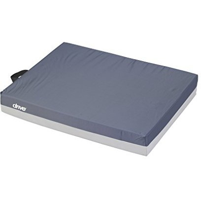 Gel &quotE" Skin Protection Wheelchair Seat Cushion, 20" x 16" x 3"