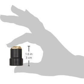 NOZZLE SHRUB BRASS HALF (Pack of 1)