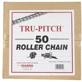 ROLLER CHAIN5/8&quotX10'50 (Pack of 1)