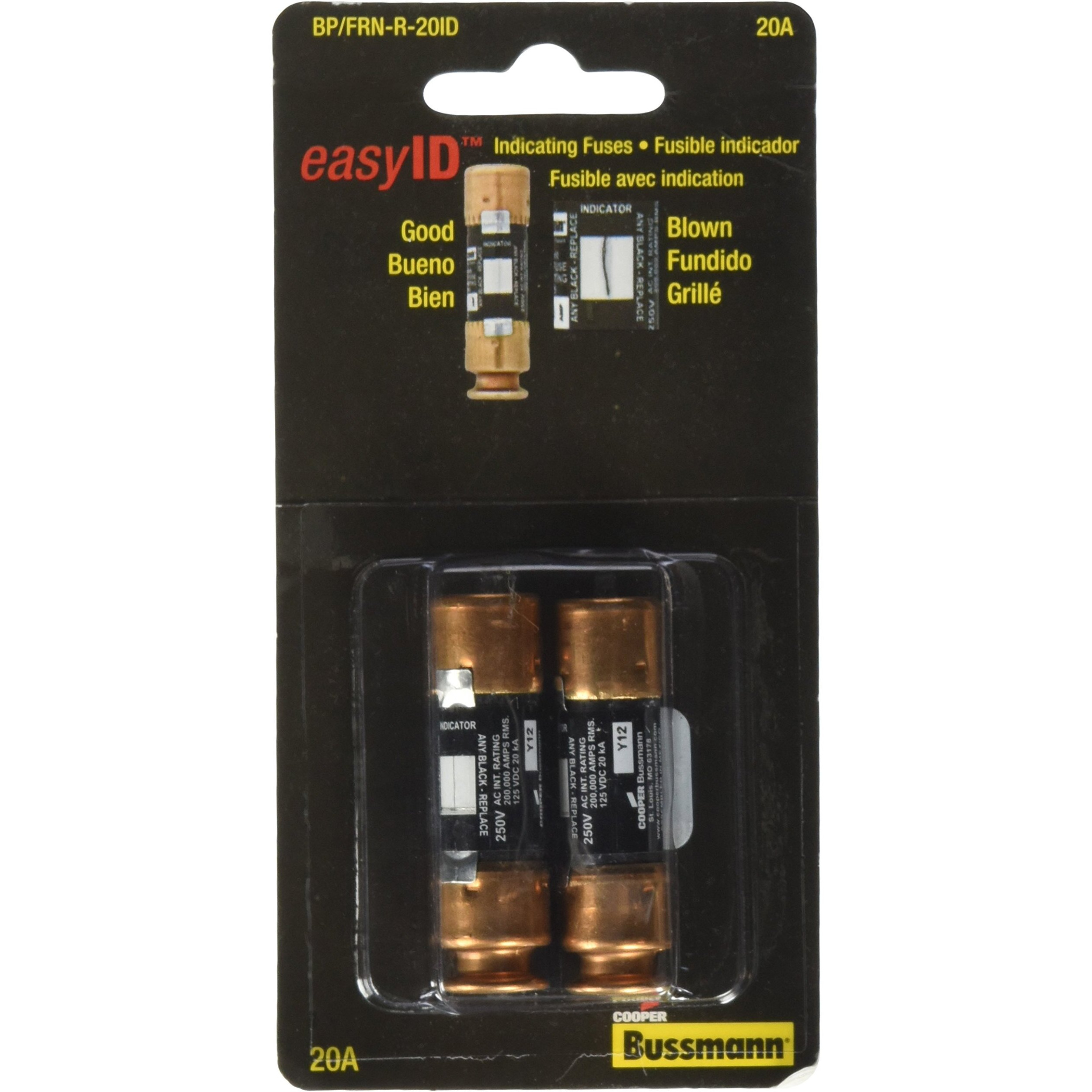 FUSETRON 20A EASYID CD/2 (Pack of 1)