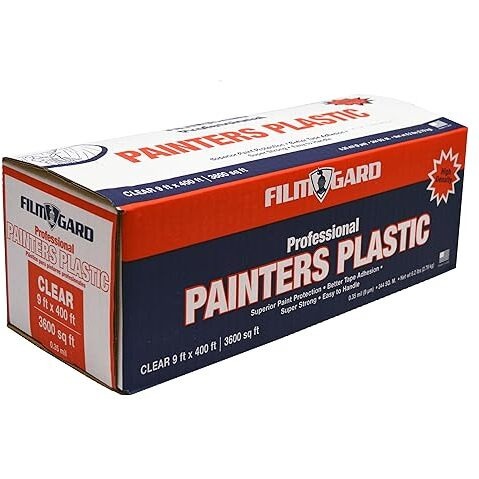 PLASTIC FILM 9'X400' (Pack of 1)