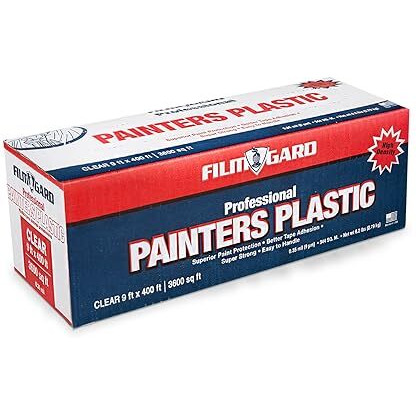 PLASTIC FILM 9'X400' (Pack of 1)