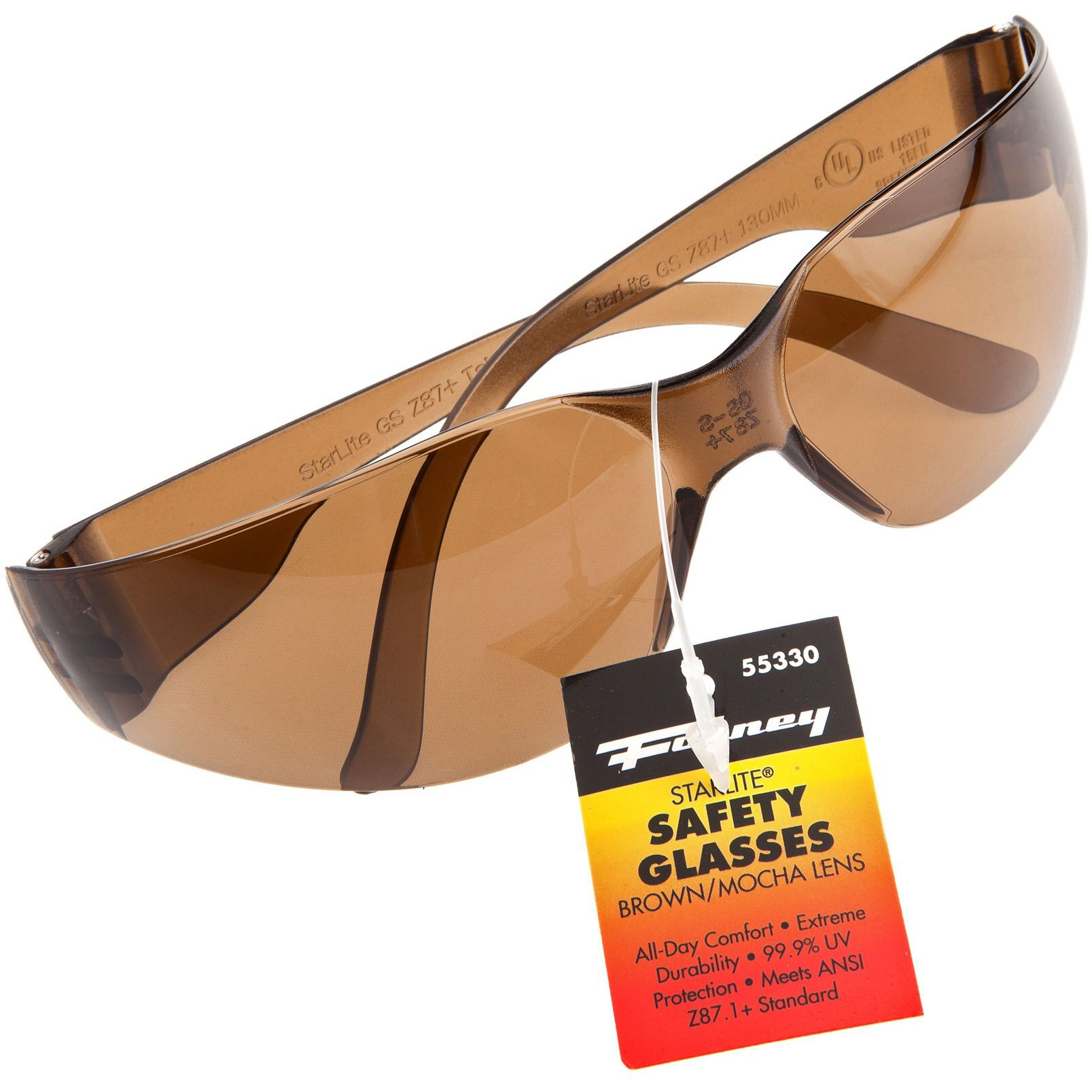 STARLITE BRN SFTY GLSSES (Pack of 1)
