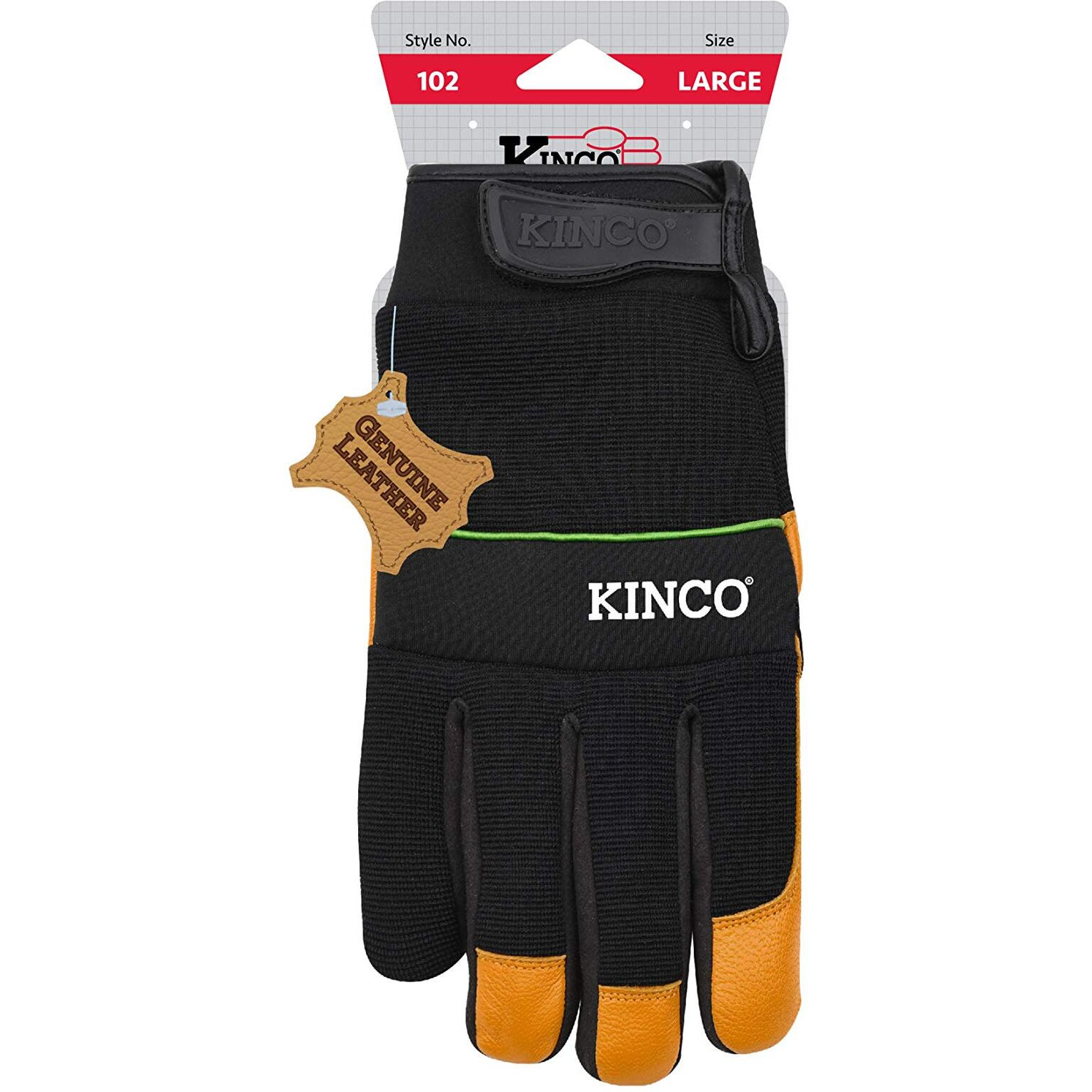 GLOVE HYBRD DRVR BLK L (Pack of 1)