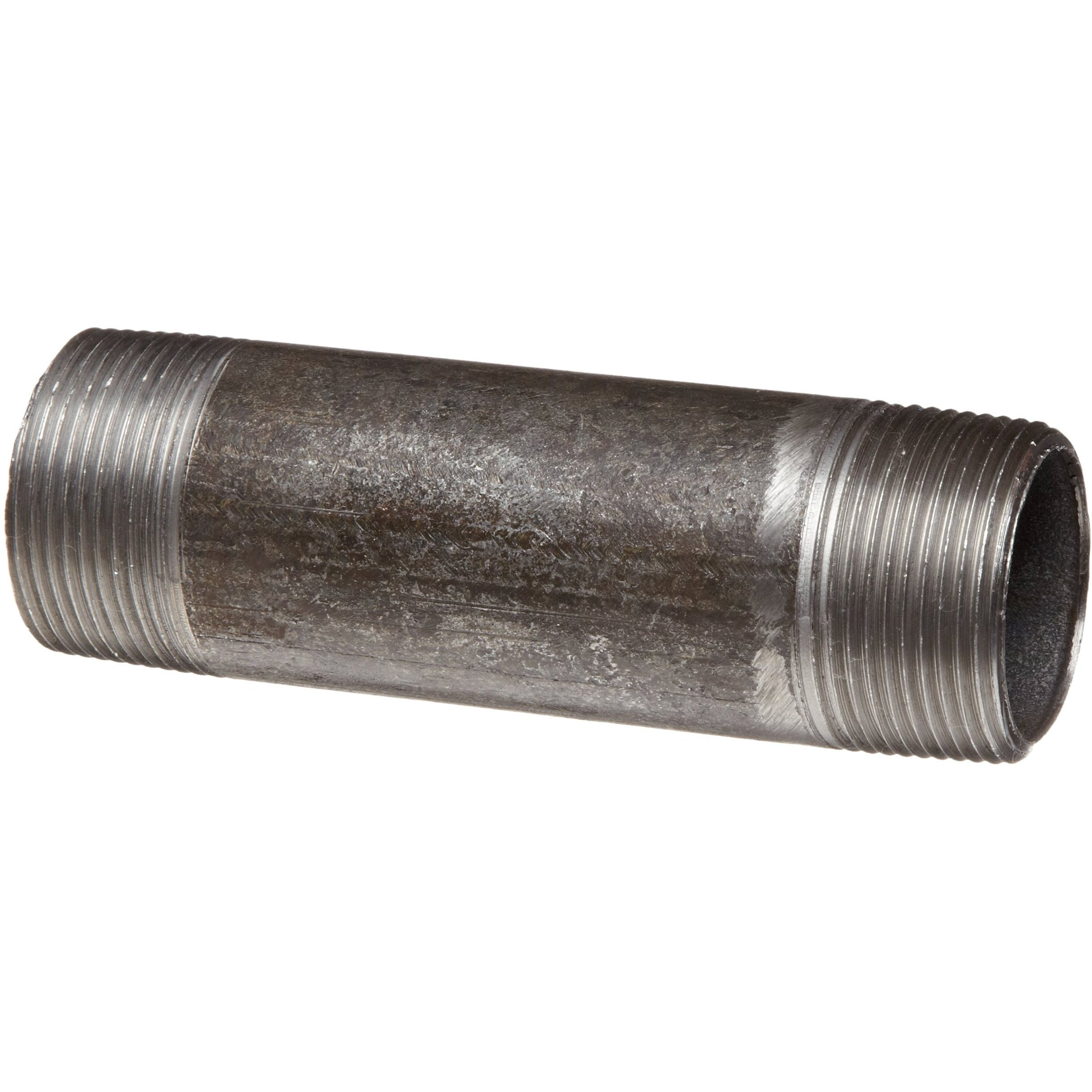 NIPPLE BLACK 1.25&quotX4.5 (Pack of 1)