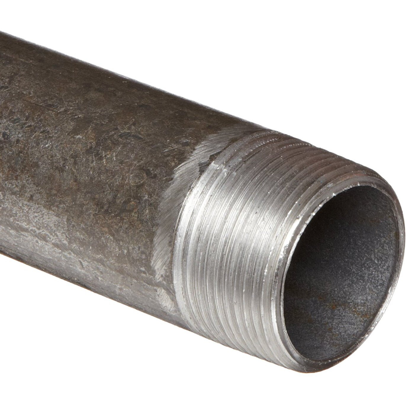 NIPPLE BLACK 1.25&quotX4.5 (Pack of 1)