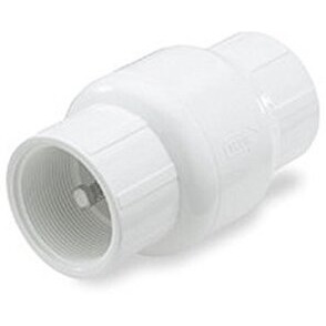 CHECK VALV PVC 1/2&quotFPT (Pack of 1)