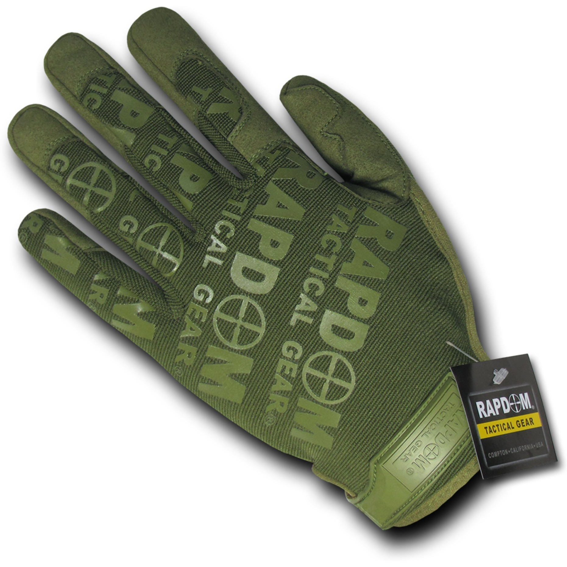 Lightweight Mechanic Glove,OliveDrab, XL