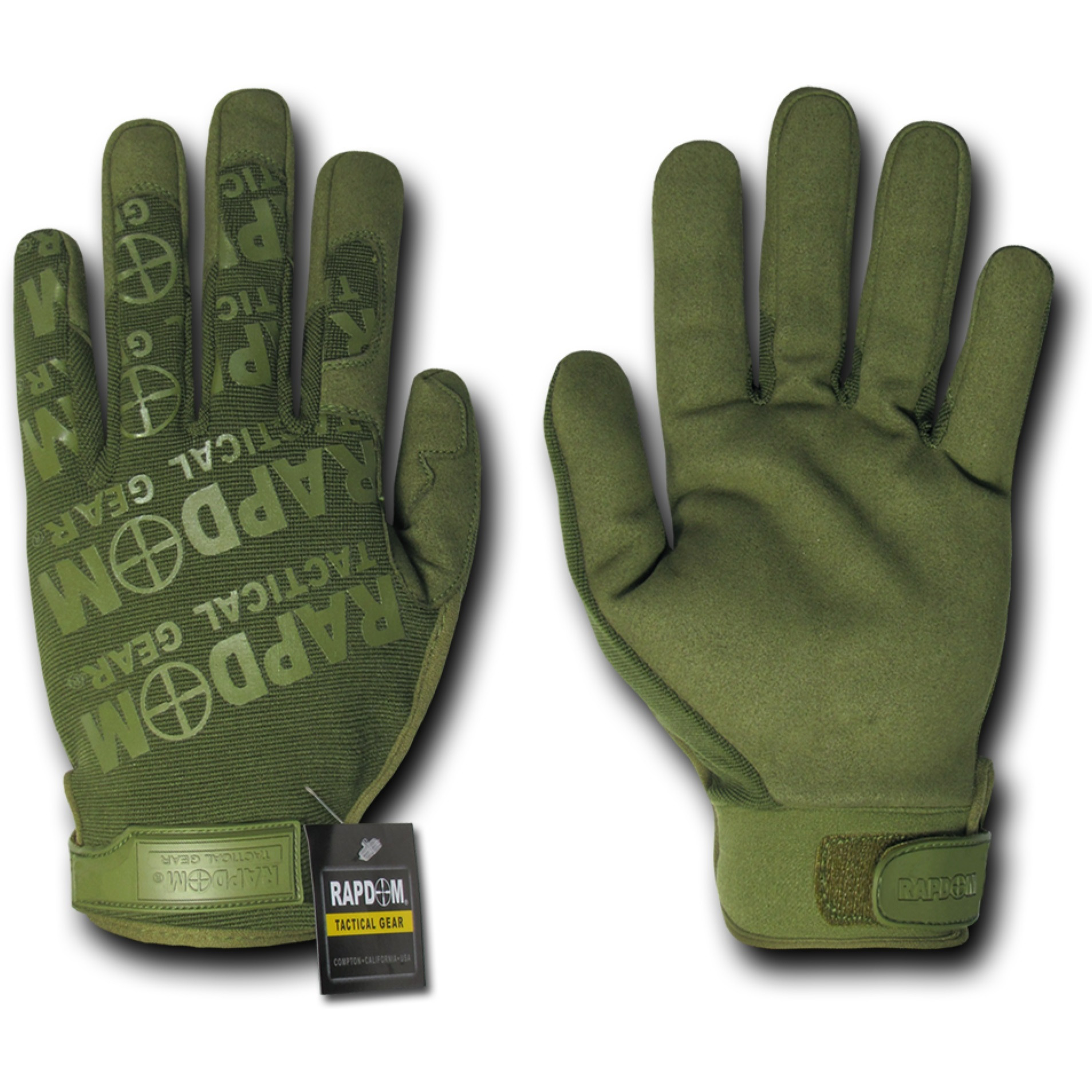 Lightweight Mechanic Glove,OliveDrab, 2X