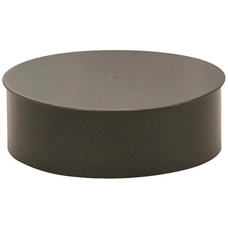 CAP STOVE 24G7&quotBLK STEEL (Pack of 1)