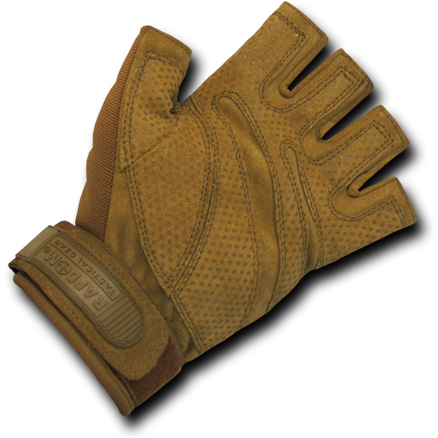 Lightweight Half Finger Glove, Coyote, M