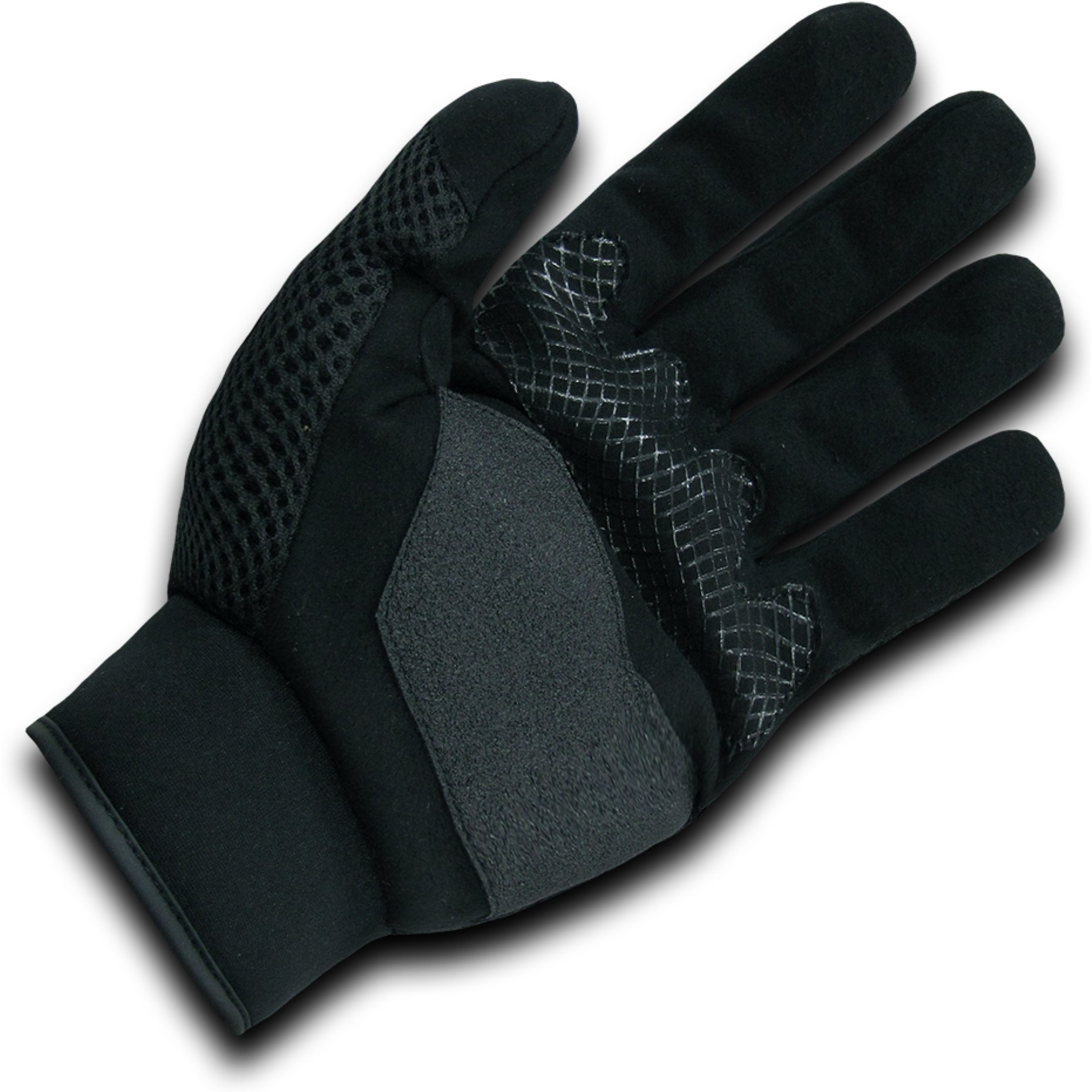 Breathable Mechanic's Glove, Black, XL