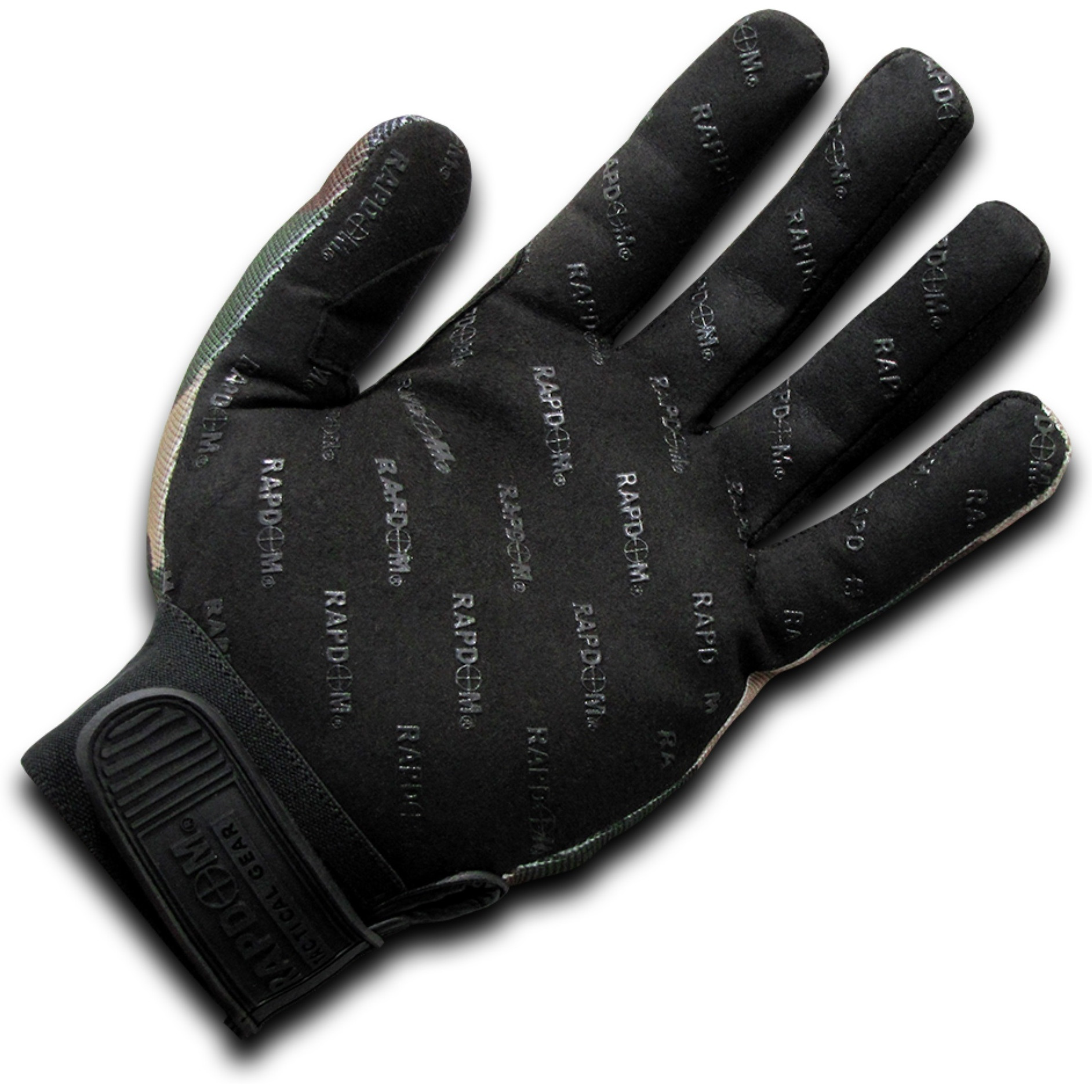 Camo Woodland Tactical Glove,Woodland,2X