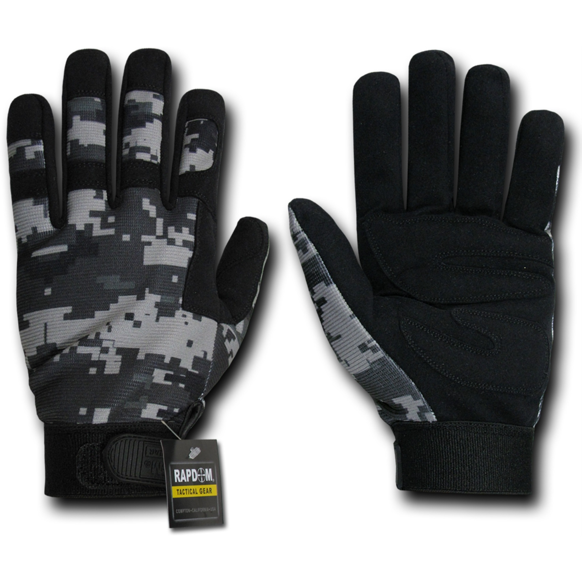 Digital Camo Tactical Glove, Urban, M