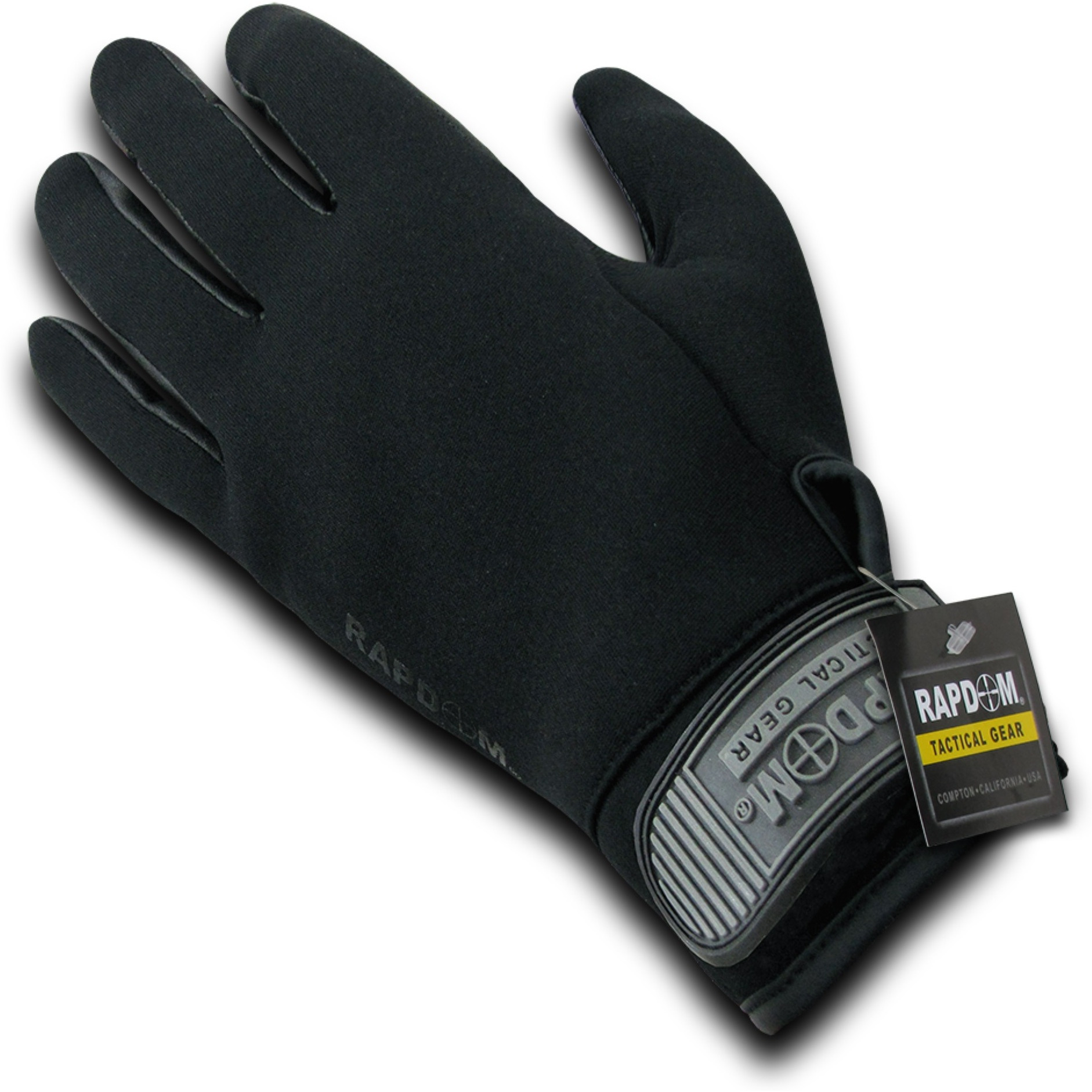 Neoprene Patrol Glove, Black, M