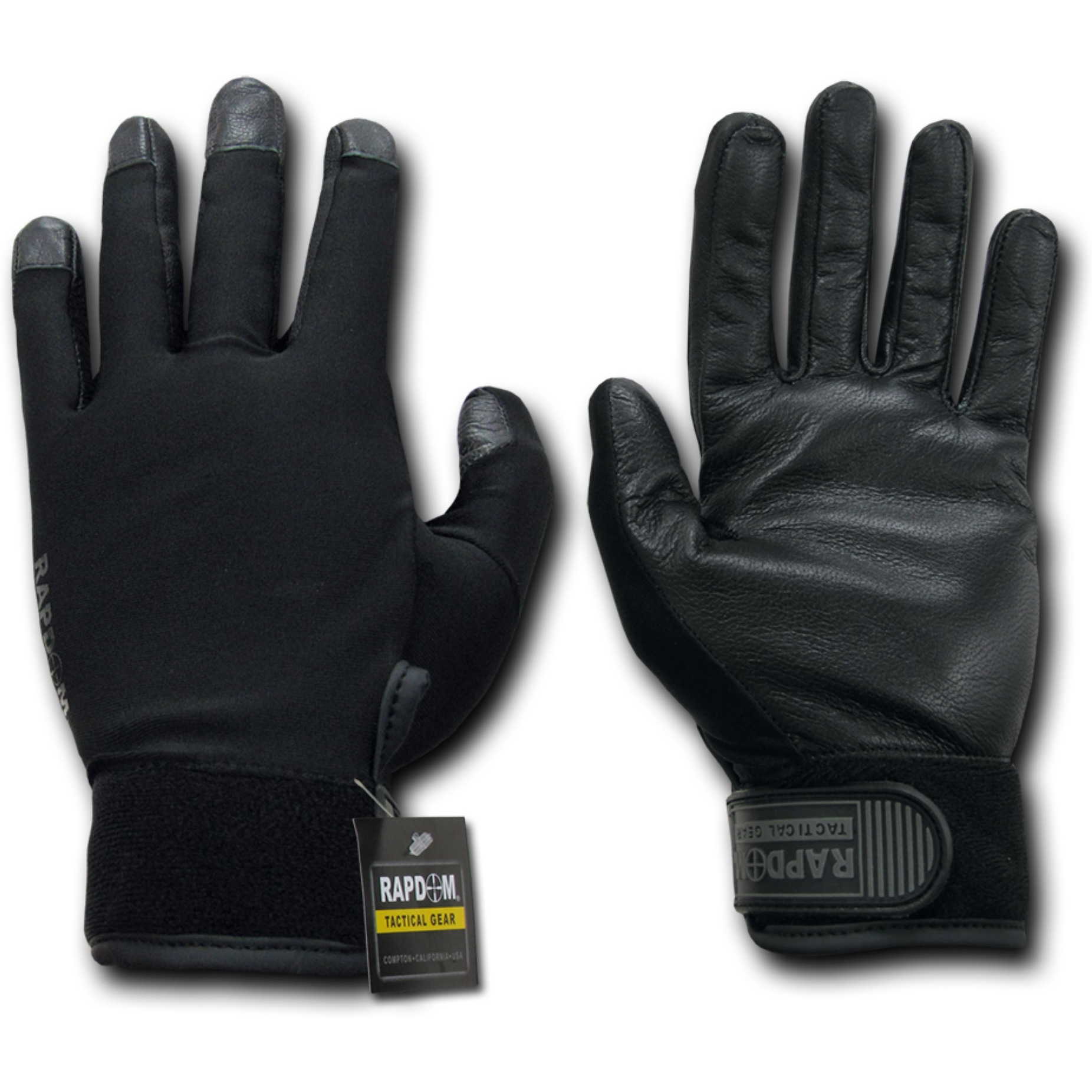 Lycra Duty Glove, Black, 2X