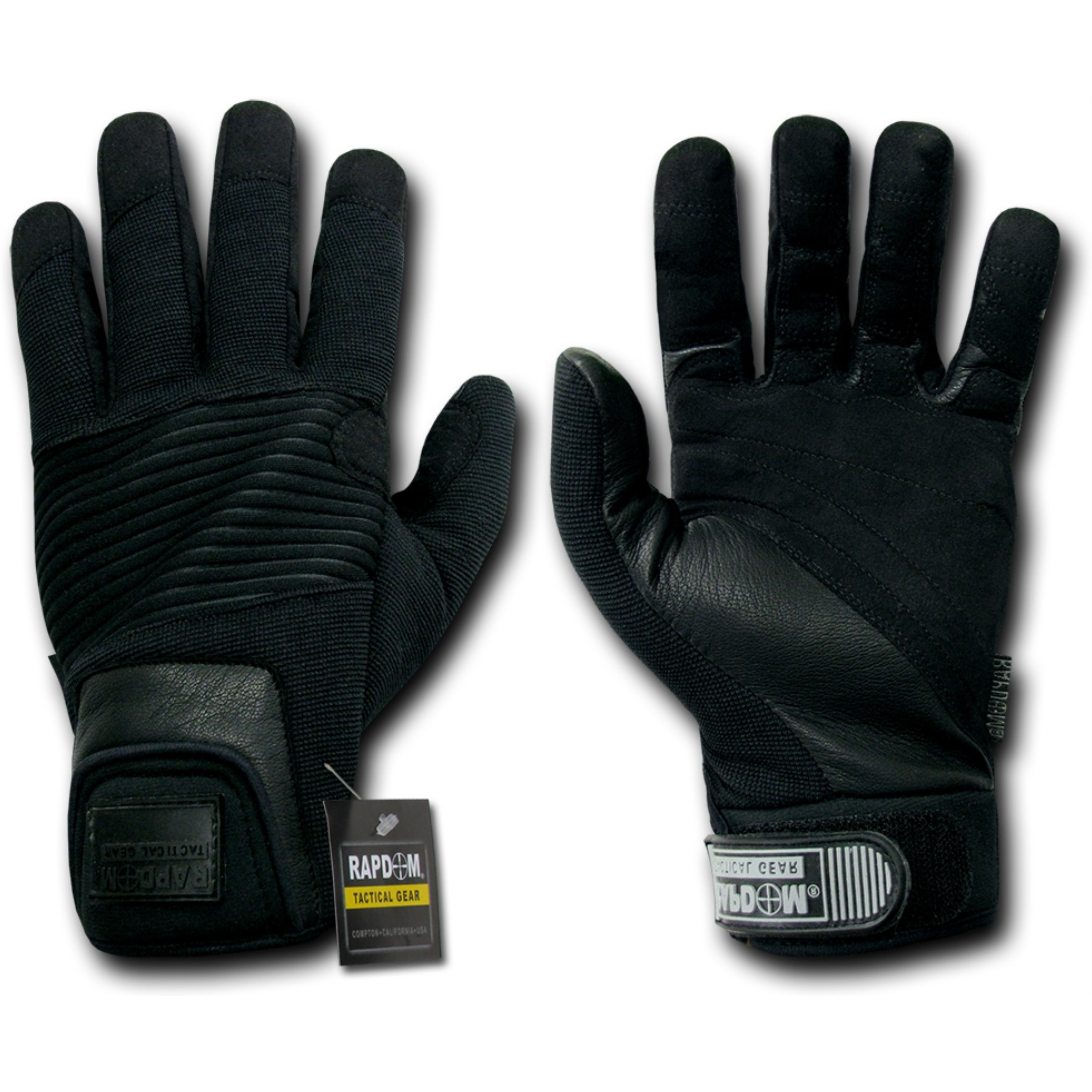 Rope Rescue Glove, Black, 2X