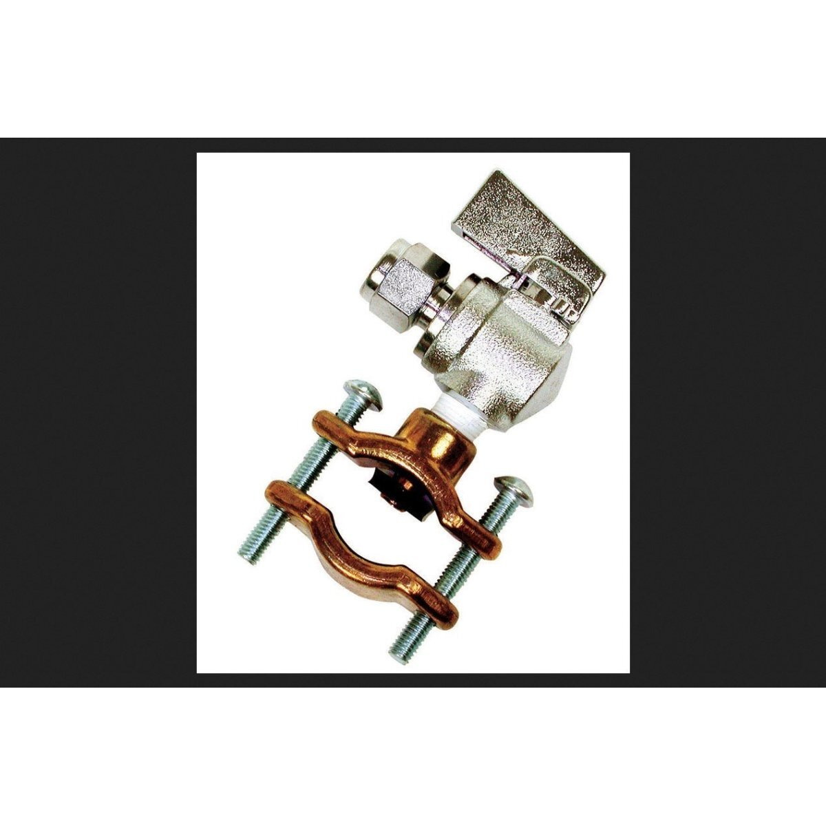 SS BALL VLV W/SADDLE1/4" (Pack of 1)
