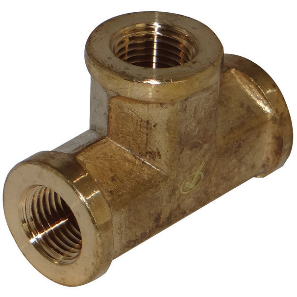 PIPE TEE 3/8X3/8X1/4" LF (Pack of 1)