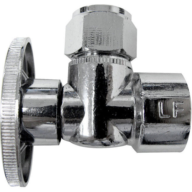 VALVE ANGL 1/2FIPX1/2FLR (Pack of 1)