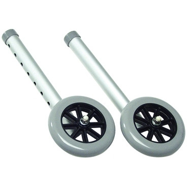 WHEELS 5 FXD FOR 1 WALKERS LUMEX