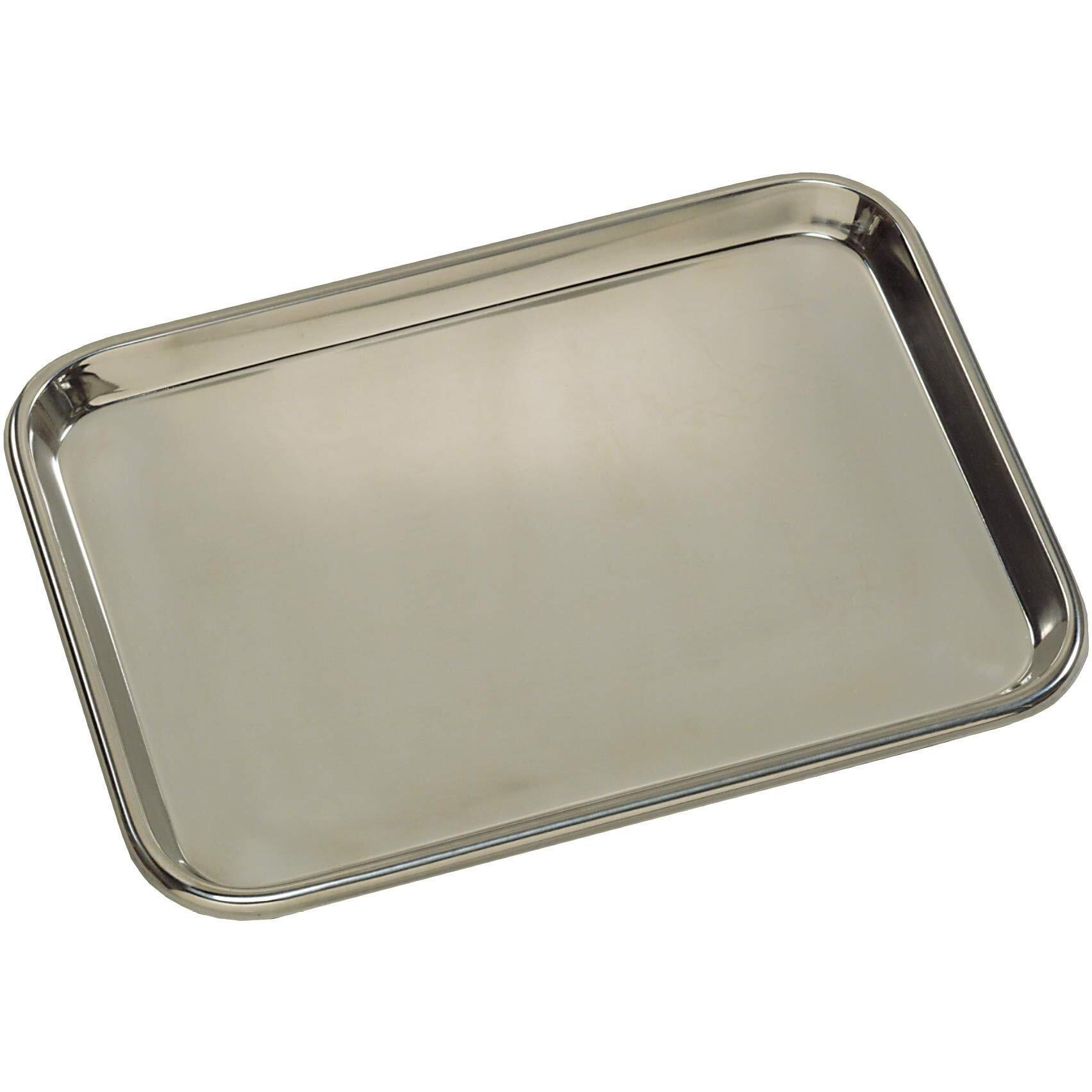 TRAY FLAT SS 15-1/8 X 10-1/2" GRAFCO