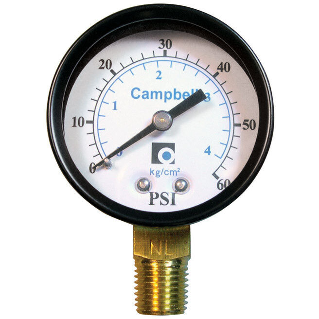 GAUGE PRESSURE 60PSI LF (Pack of 1)