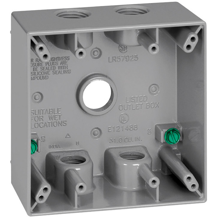 OUTLET BOX 2G 5 HOLE (Pack of 1)