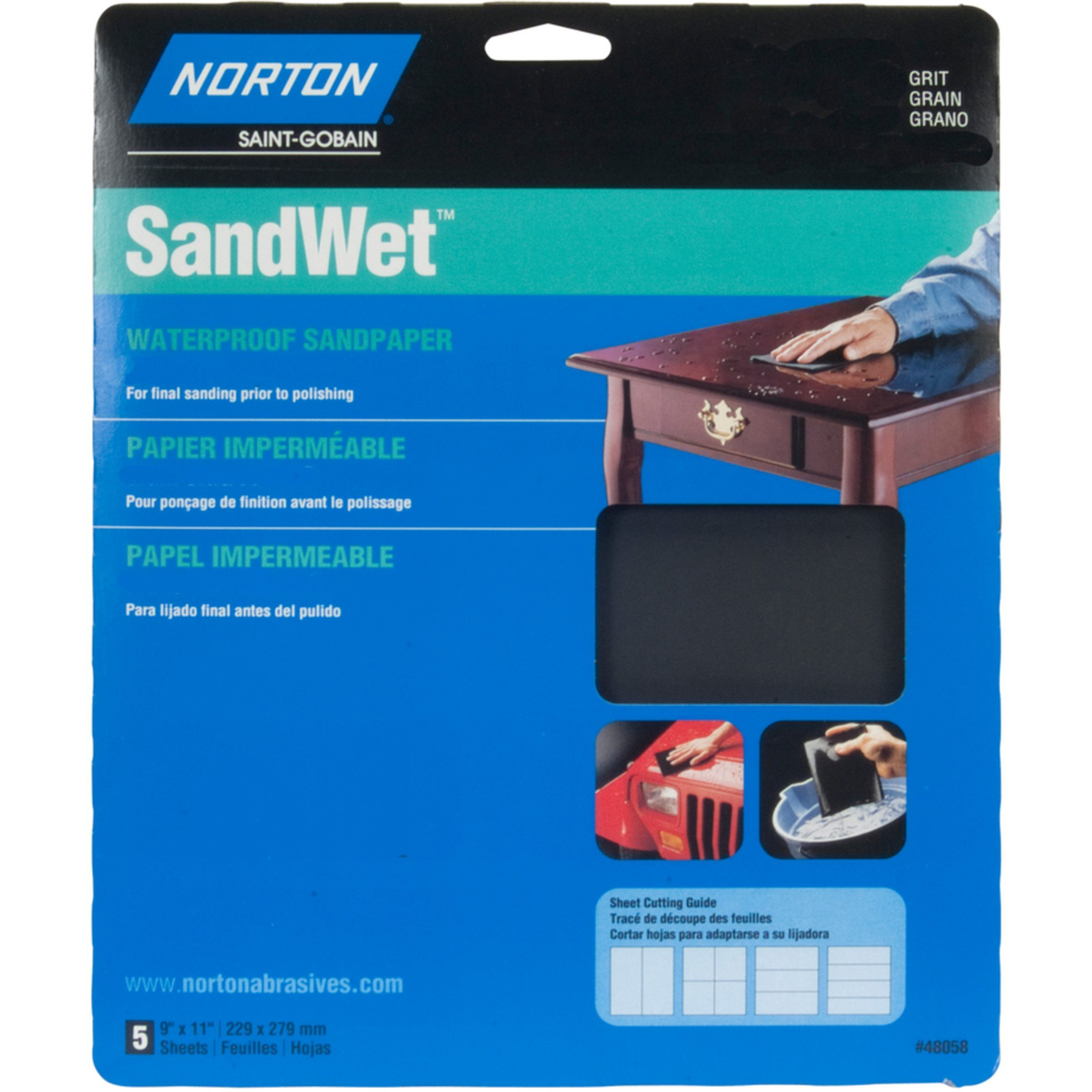 SANDPAPER WTRPRF1200G (Pack of 1)