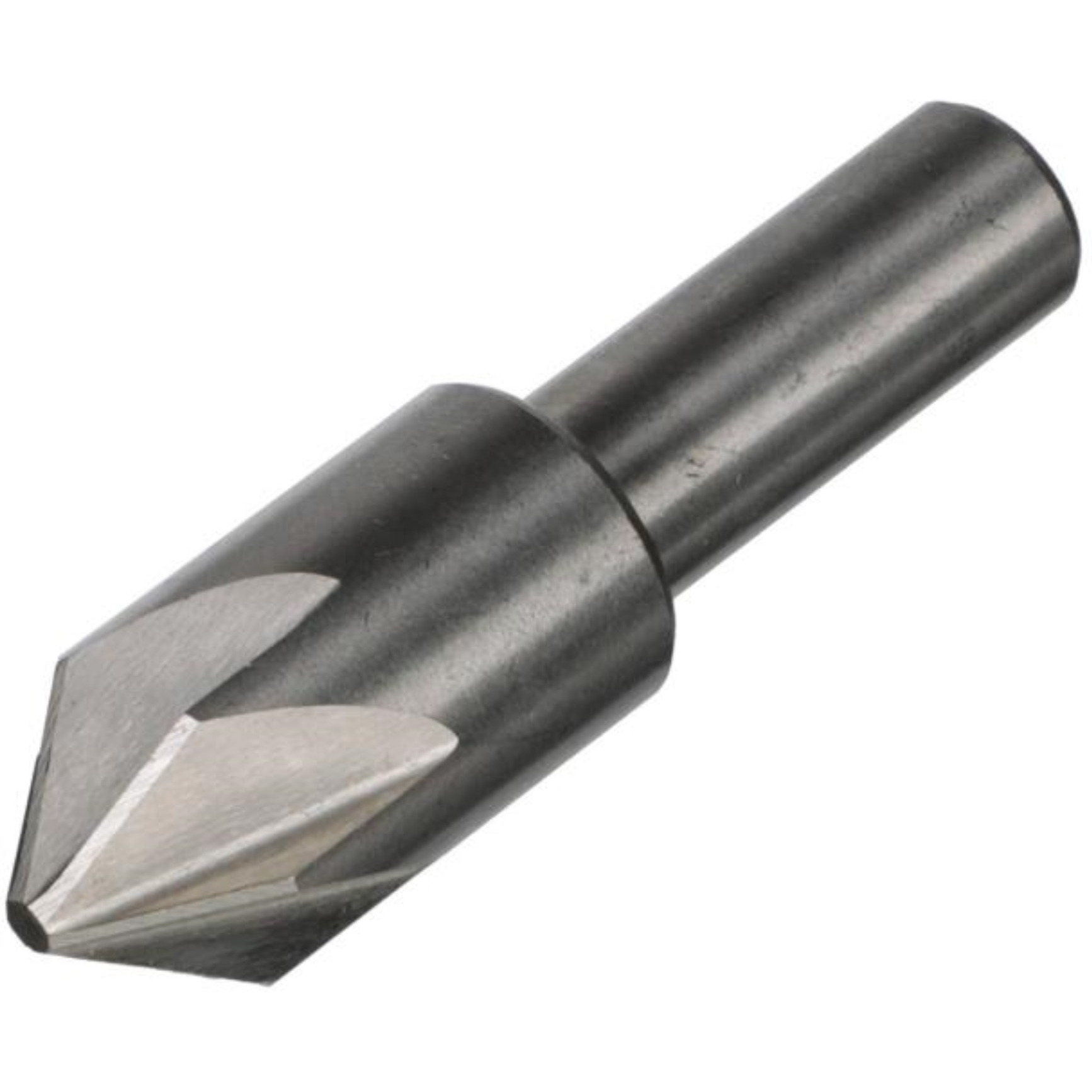 5/8"-90 HSS 6 Flute Chatterless Countersink, DEWCHAT5/8-90