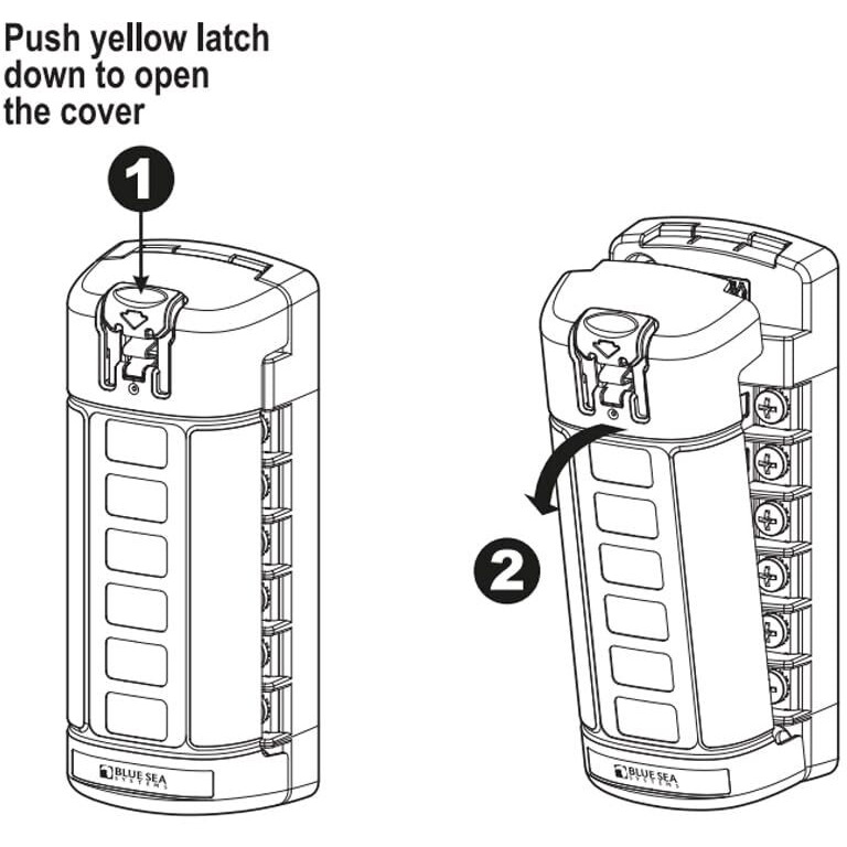 FUSE BLOCK STBLADE 6CIRC INDEPENDEN