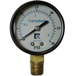 GAUGE PRESSURE 30PSI LF (Pack of 1)