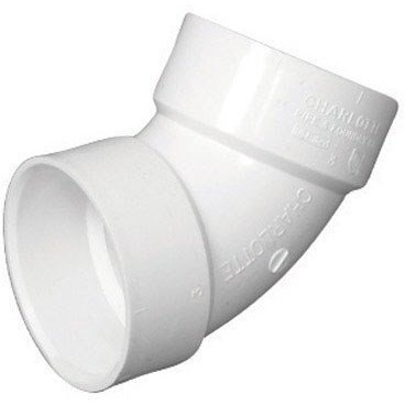ELBOW 60 PVC DWV 3" (Pack of 1)