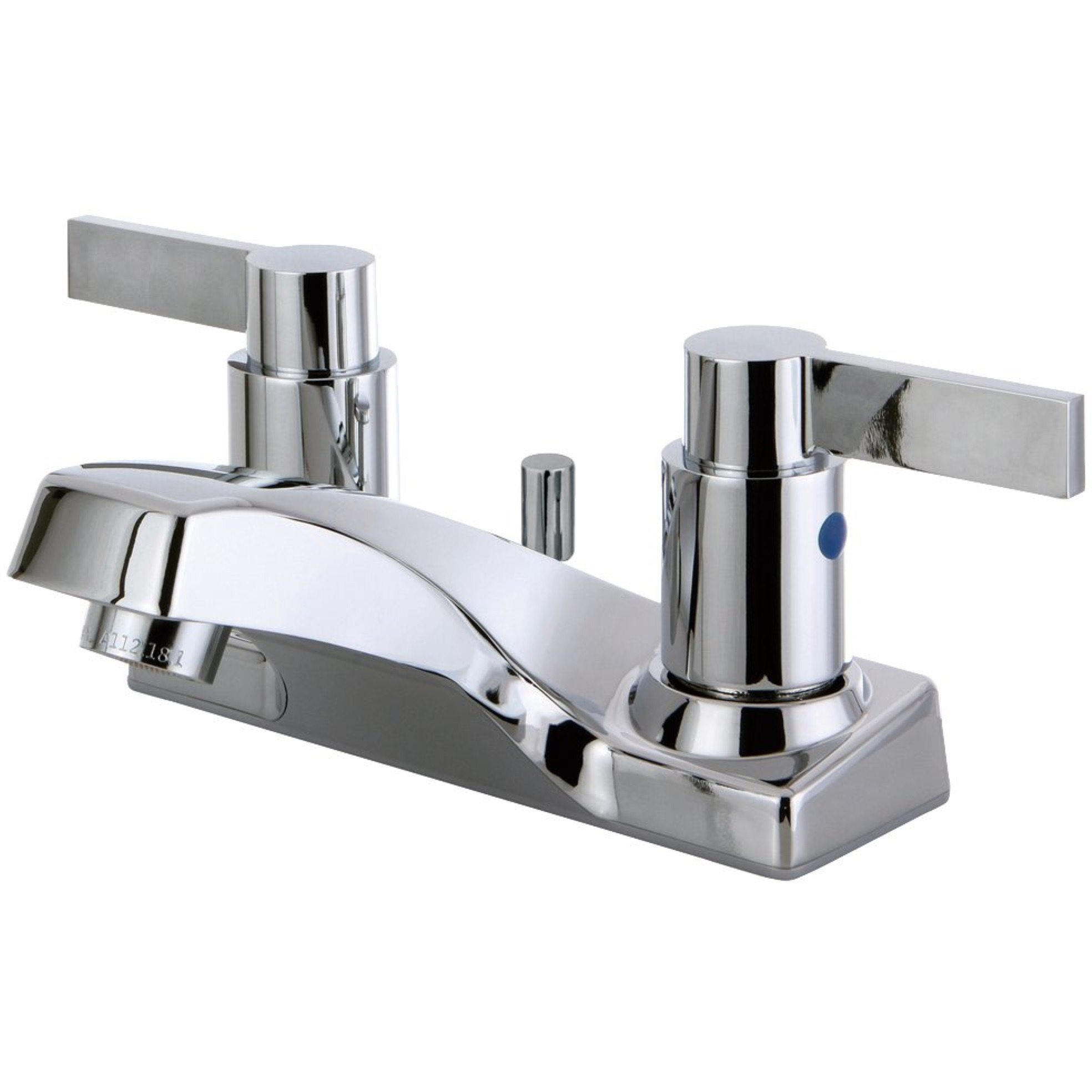 Kingston Brass FB2201NDL 4 in. Centerset Bathroom Faucet, Polished Chrome