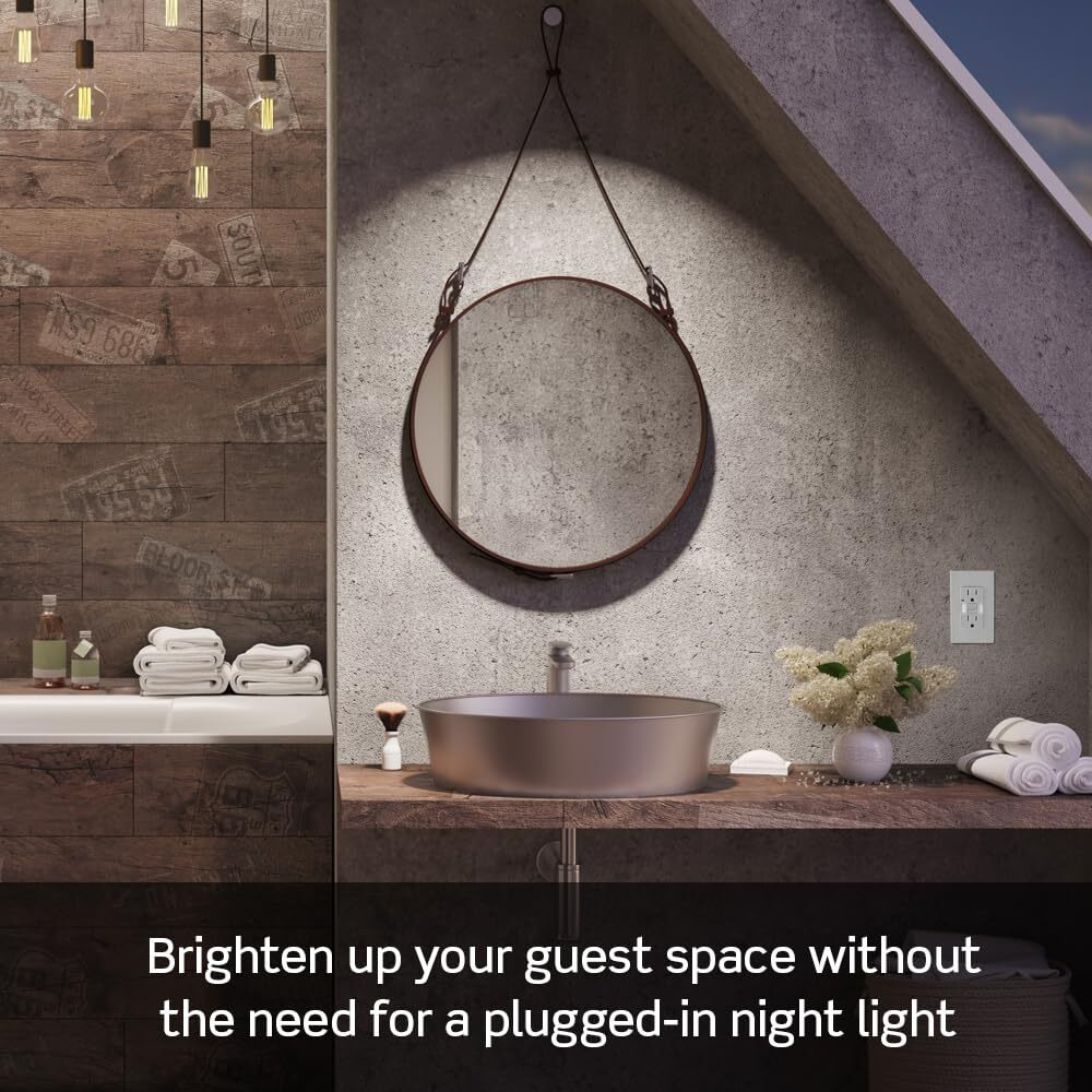 GFI ST LIT RECPT TR WHT (Pack of 1)