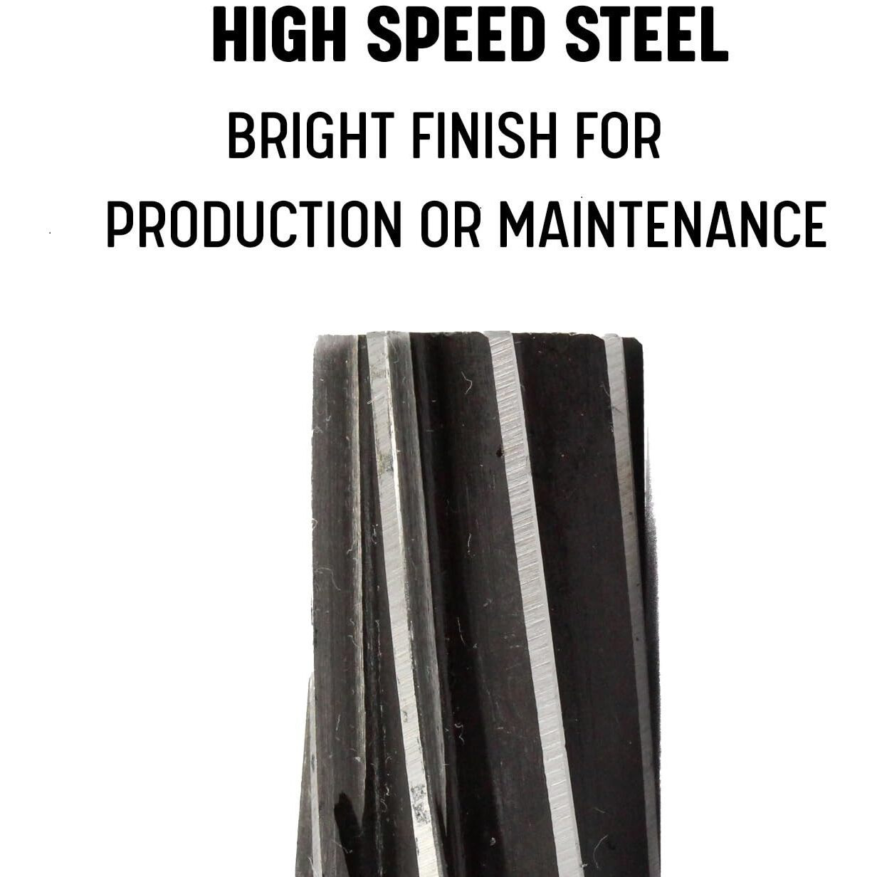1/2" HSS Spiral Flute Taper Pipe Reamer, DWRTPRS1/2