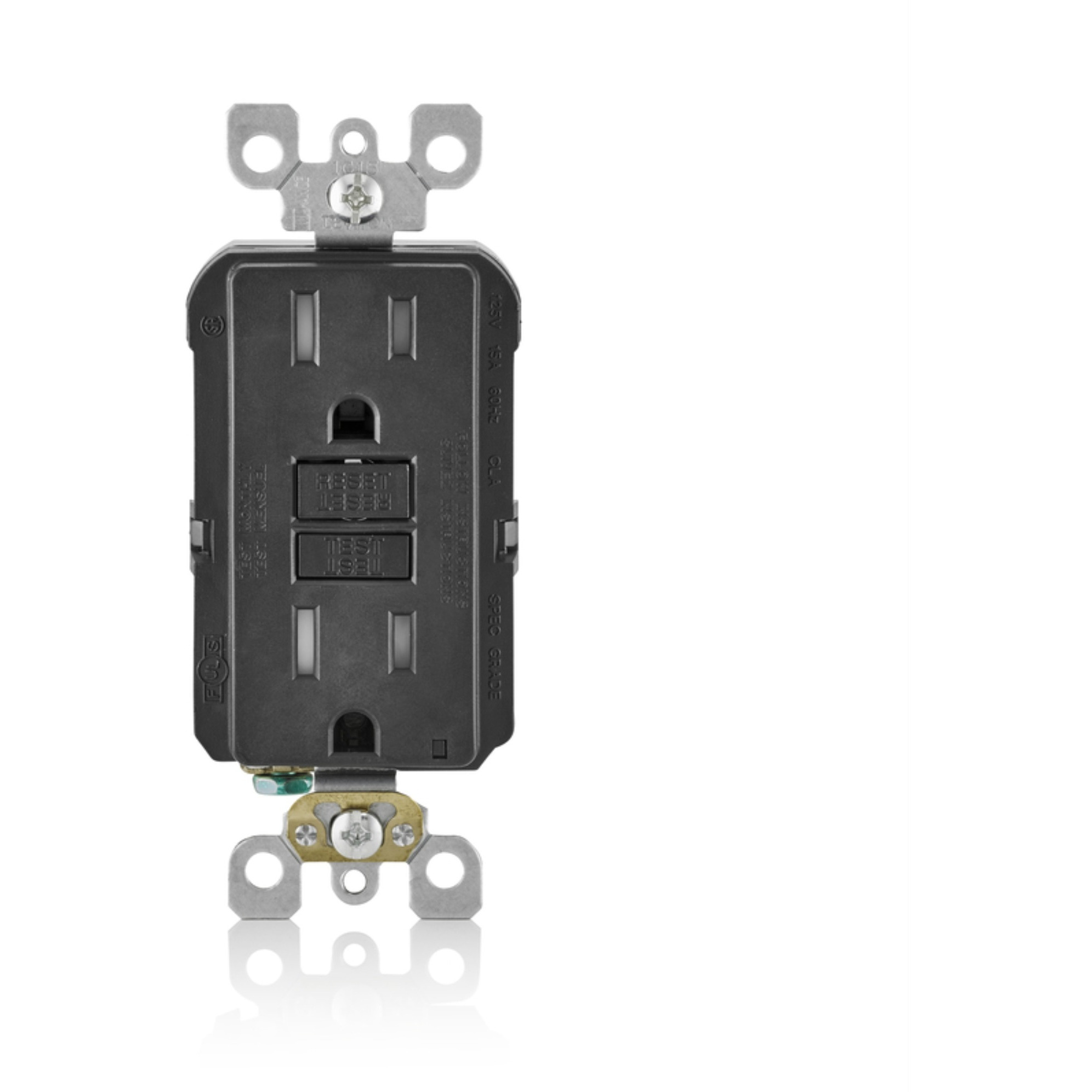 GFCI OUTLET TR 15A BLK (Pack of 1)