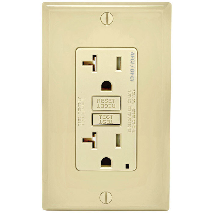 AFCI/GFCI OUTLET 20A IV (Pack of 1)